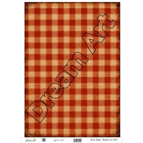 Model 3091 DreamArt Pirinç Dekopaj Kağıdı