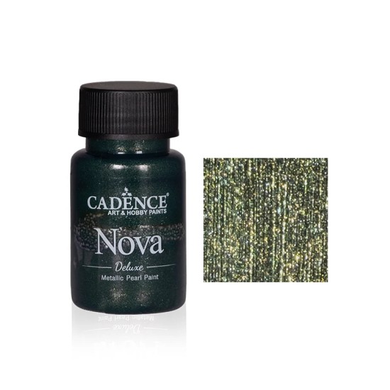 ND010 Obsidyen Işıltı Nova Transparan Metalik Boya 50ML