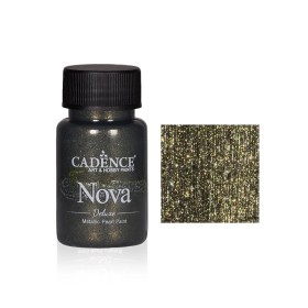 ND013 Yaldızlı Yosun Nova Transparan Metalik Boya 50ML