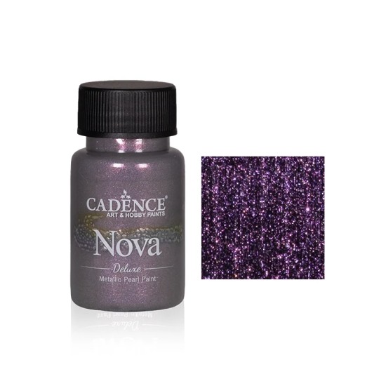 ND016 Alev Kızılı Aurora Nova Transparan Metalik Boya 50ML