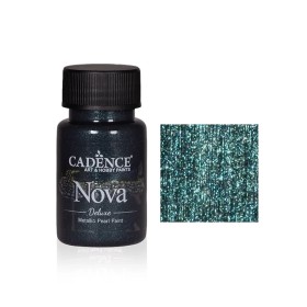 ND018 Mavi Tutulma Nova Transparan Metalik Boya 50ML