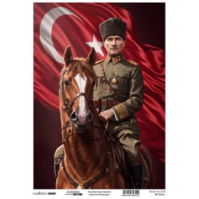 Model 25 Kooky Cadence Pirinç Dekopaj Kağıdı 30X42cm