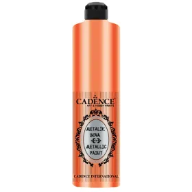 210 Turuncu Cadence Ham Yüzeyler İçin Metalik Boya 500ML