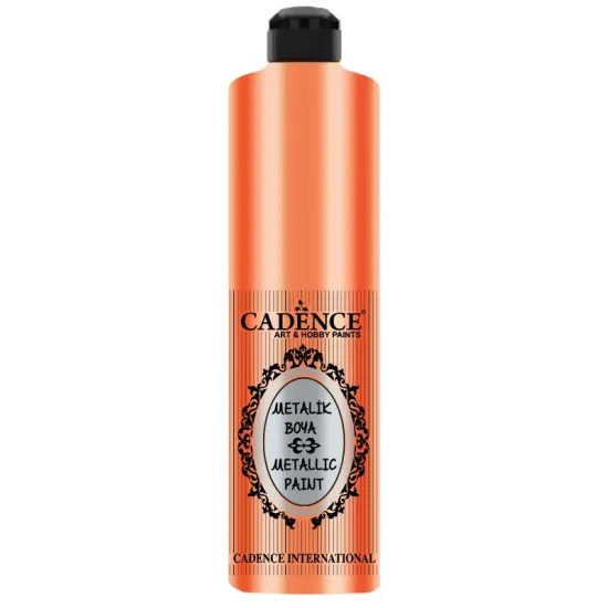 210 Turuncu Cadence Ham Yüzeyler İçin Metalik Boya 500ML