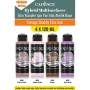 4X120ML Hibrit Multisurface Akrilik Boya - Vintage Shabby Chic Seti