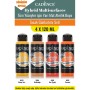4X120ML Hibrit Multisurface Akrilik Boya - Sıcak Günbatımı Seti