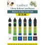 6X25ML Vitray Kalem Cam Boyası - Okyanus ve Doğa Esintisi Seti