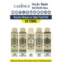 5X120ML Style Matt Mat Akrilik Boya - Huzurlu Adaçayı ve Doğa Yeşili Seti