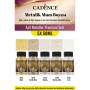5X50ML Metalik Mum Boyası - Asil Metaller Premium Seti