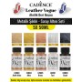 5X50ML Akrilik Deri Boyası - Metalik Şıklık - Saray Altını Seti