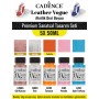 5X50ML Akrilik Deri Boyası - Premium Sanatsal Tasarım Seti