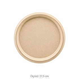 Orta Boy Yuvarlak Çerçeveli Pano 27,5 cm