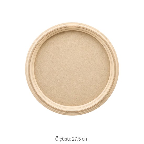 Orta Boy Yuvarlak Çerçeveli Pano 27,5 cm