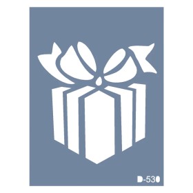 D530 Hediye Paketi Model D Serisi Stencil 15x20cm