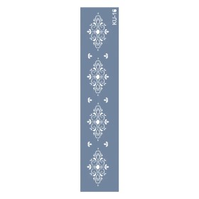 KU16 Damask KU Serisi Stencil 7x36cm