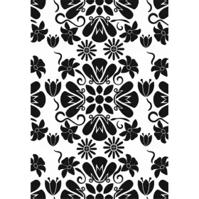 FCS15 Bitki Model A4 Çiçek Stencil