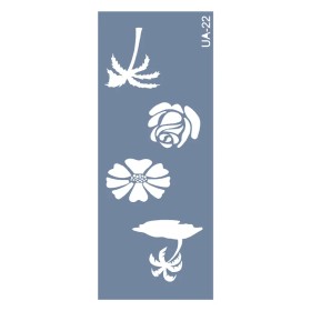 UA22 Tropik UA Seri Stencil 10x25cm