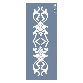 UA26 Etnik UA Seri Stencil 10x25cm