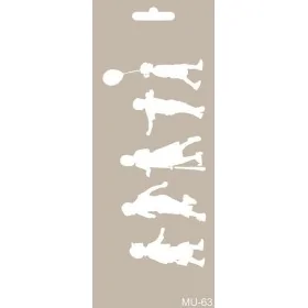 MU63 Mix Media Stencil