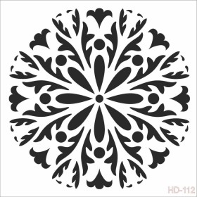 Mandala Model HD112 Home Dekor 45x45 Stencil