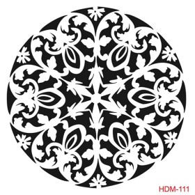 Mandala Model HDM111 Home Dekor 25x25 Stencil