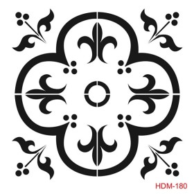 Fayans Model HDM180 Home Dekor 25x25 Stencil