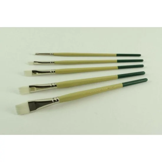 CA986 Beyaz Düz OneStroke Fırçası 3/8