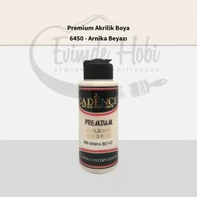 Premium Akrilik Boya 6450 Arnika Beyaz 120ML