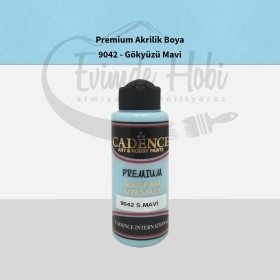 Premium Akrilik Boya 9042 S.Mavi 120ML