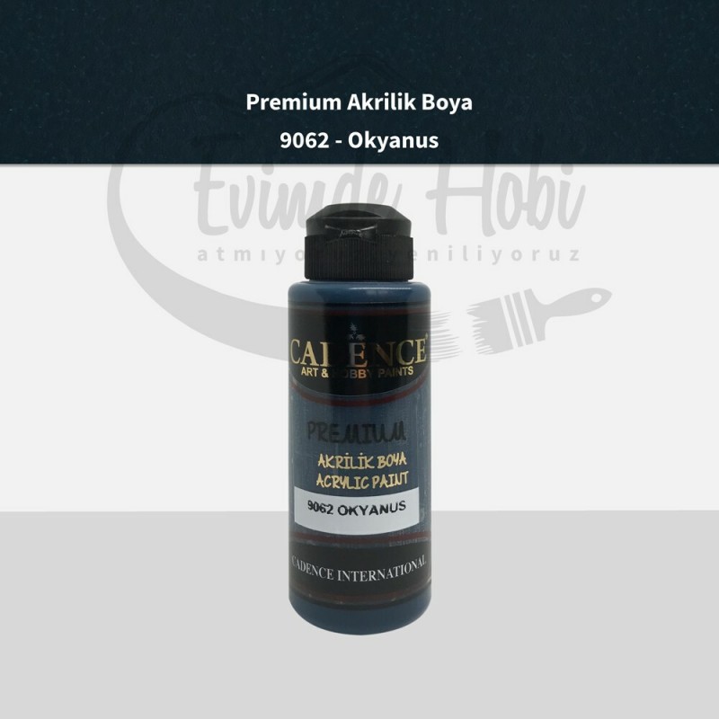 Premium Akrilik Boya 9062 Okyanus 120ML