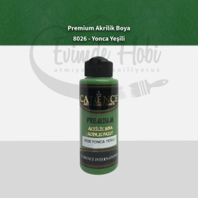 Premium Akrilik Boya 8026 Yonca Yeşili 120ML