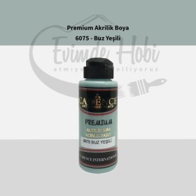 Premium Akrilik Boya 6075 Buz Yeşili 120ML