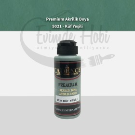 Premium Akrilik Boya 5021 Küf Yeşili 120ML