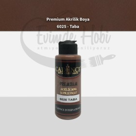 Premium Akrilik Boya 6025 Taba 120ML