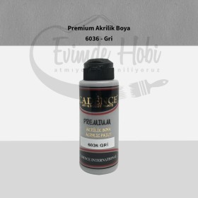 Premium Akrilik Boya 6036 Gri 120ML