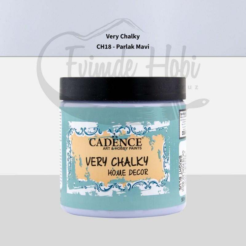 CH18 Parlak Mavi  500ML Very Chalky Home Decor