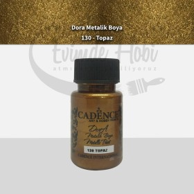 130 Topaz Dora Metalik Boya 50ML