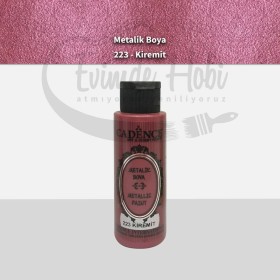 223 Kiremit Cadence Ham Yüzeyler İçin Metalik Boya 70ML