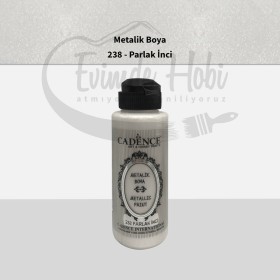 238 Parlak Cadence Ham Yüzeyler İçin Metalik Boya 120ML