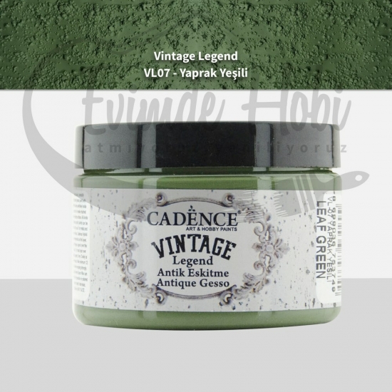 Cadence VL07 Yaprak Yeşili Vintage Legend 150ML