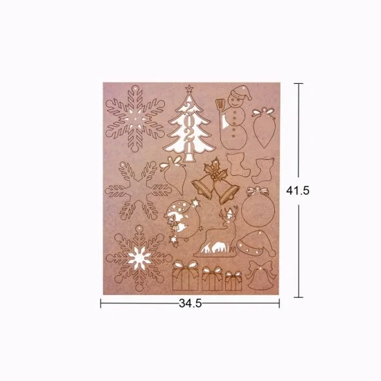 F816 Yılbaşı Süs Seti