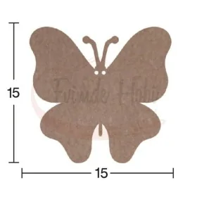 Kelebek Ham Ahşap H062