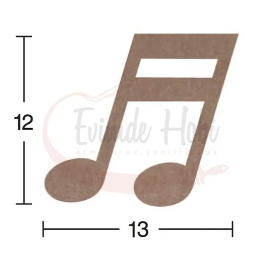 Nota Ham Ahşap H092