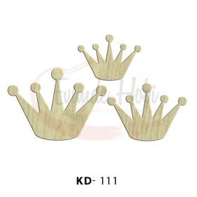 Dekoratif Süs Ham Ahşap KD111