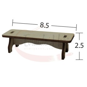 Minyatür Sehpa Ahşap MN35