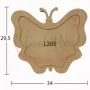 Kelebek Supla Ahşap L285