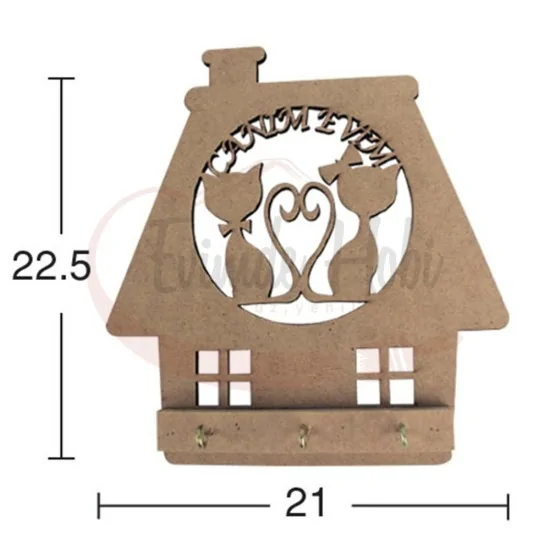 Kedili Anahtarlık A031