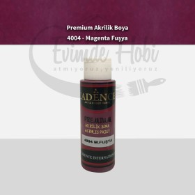 Premium Akrilik Boya 4004 M.Fuşya 70ML