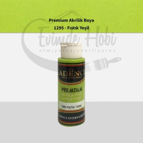 Premium Akrilik Boya 1295 Fıstık Yeşil 70ML