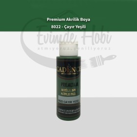 Premium Akrilik Boya 8022 Çayır Yeşili 70ML